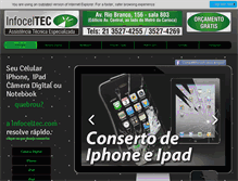 Tablet Screenshot of infoceltec.com